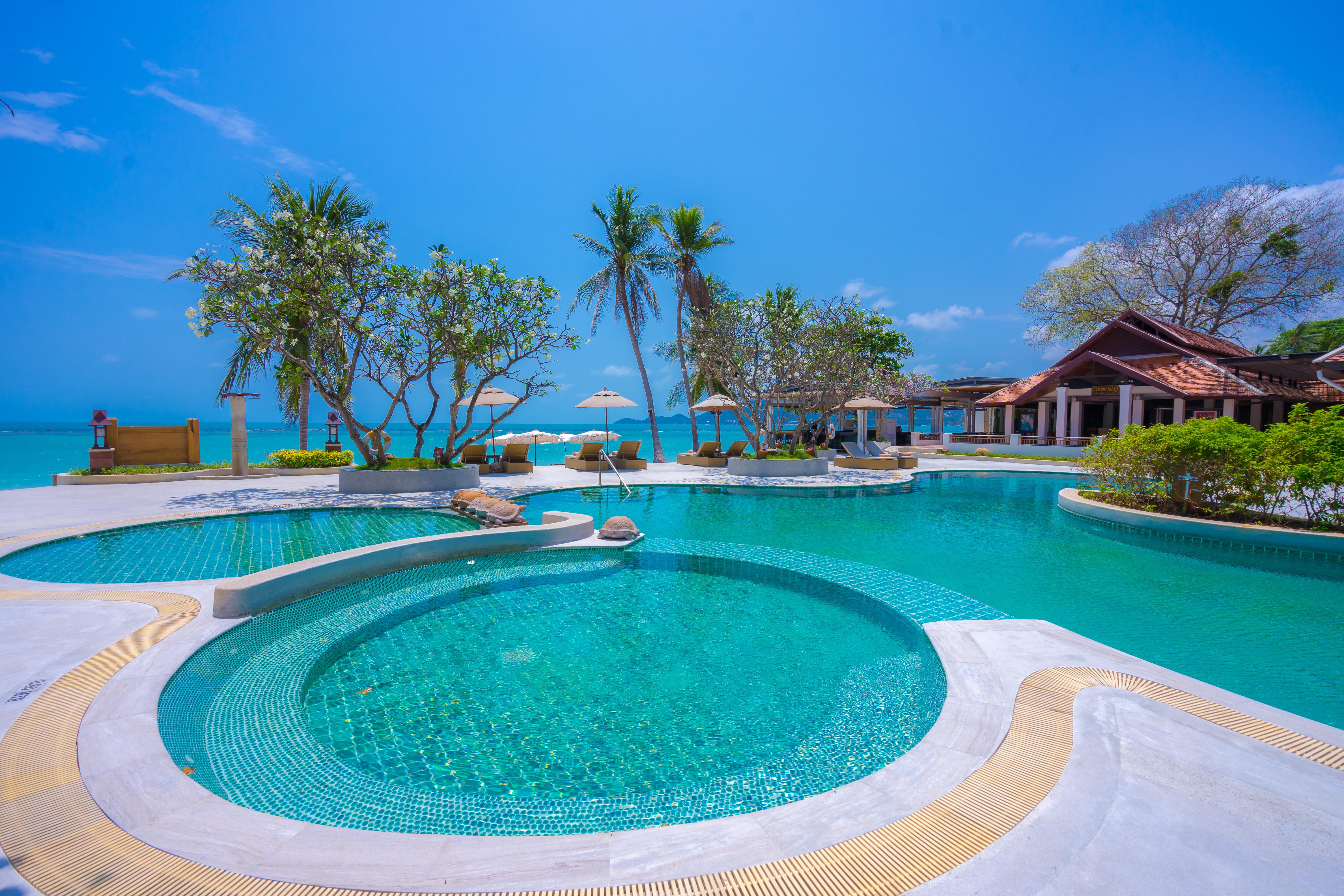 Chaweng Regent Beach Resort Zewnętrze zdjęcie The swimming pool at the resort