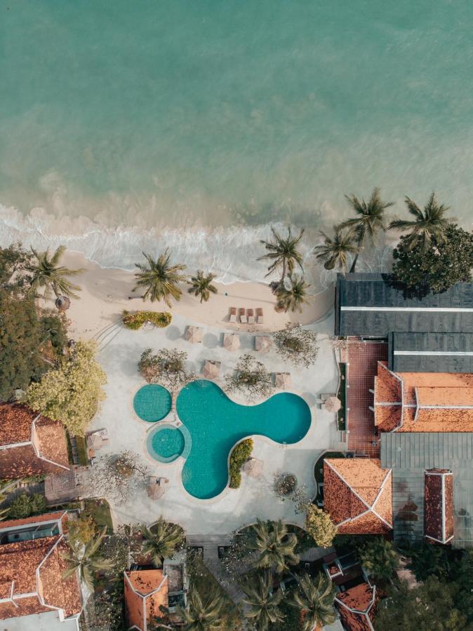 Chaweng Regent Beach Resort Zewnętrze zdjęcie Aerial view of the beach
