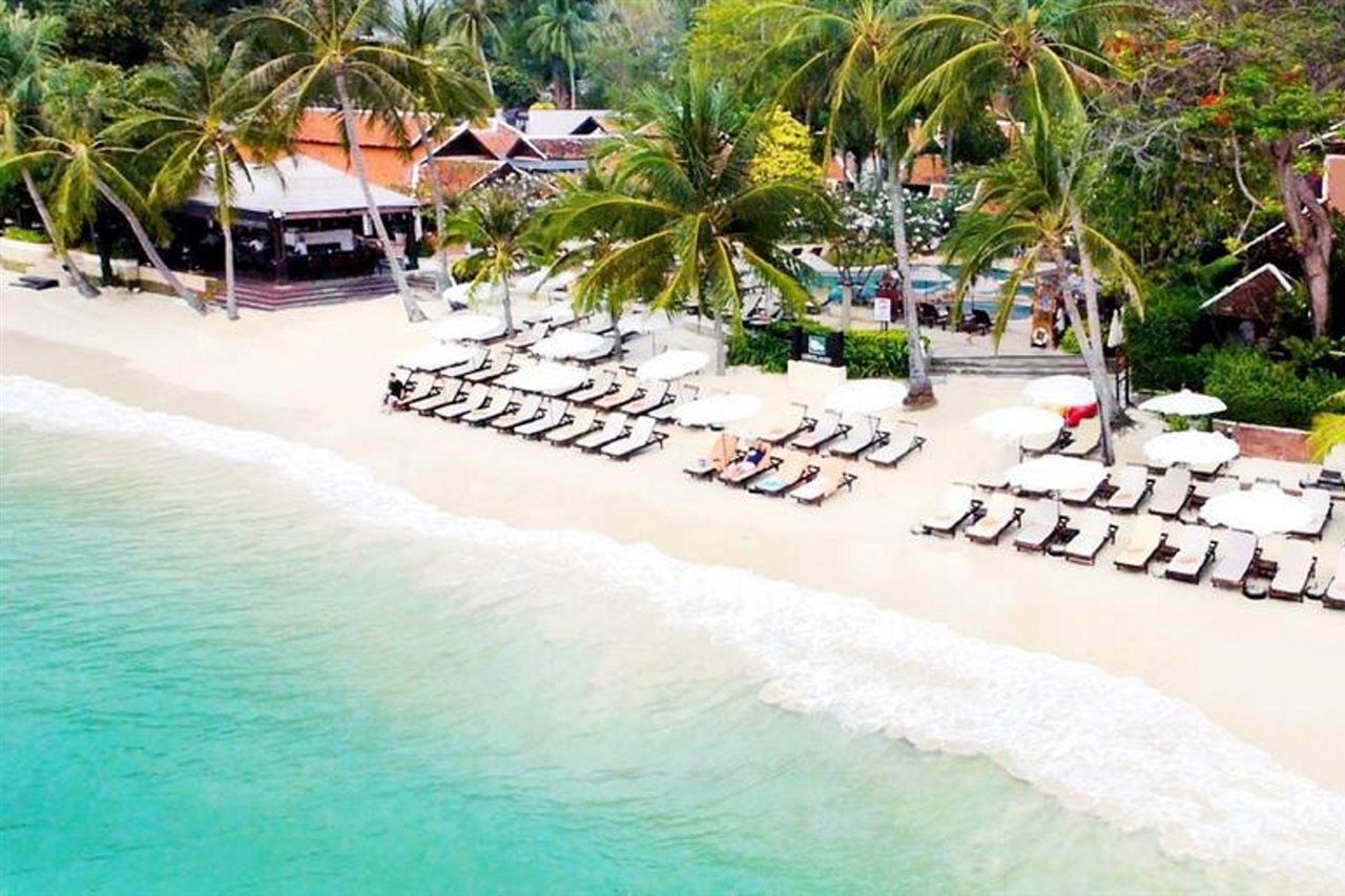 Chaweng Regent Beach Resort Zewnętrze zdjęcie Beach at the resort